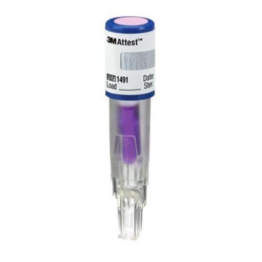 [MMM-1491] Attest™ Rapid Readout Sterilization Biological Indicator Vial Steam 2-1/2 Inch