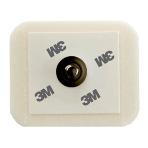 [MMM-2244] Monitoring Electrode, No Abrader, 4.4cm Dia, Radiolucent Stud, 50/bg, 20 bg/cs
