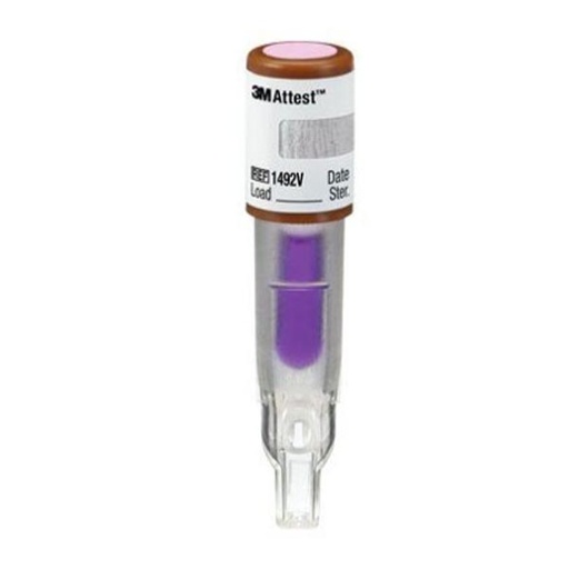 [MMM-1492V] Attest™ Super Rapid Readout Sterilization Biological Indicator Vial Steam