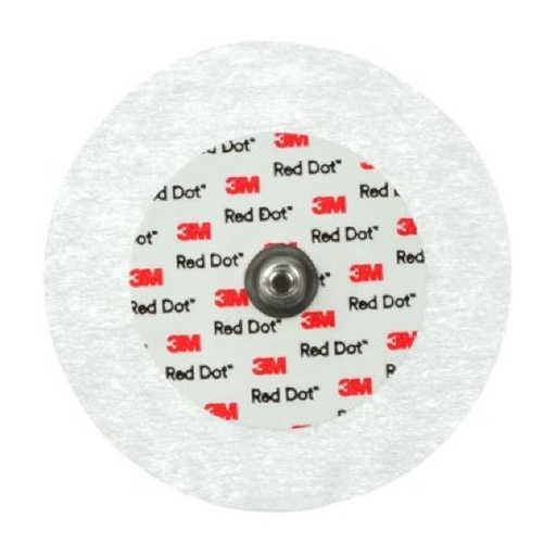 [MMM-2239] ECG Snap Electrode 3M™ Red Dot™ Monitoring Non-Radiolucent 50 per Pack