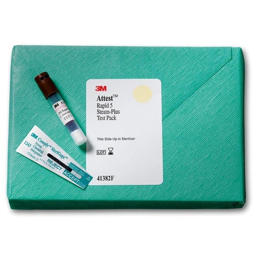 [MMM-41382F] Attest™ Sterilization Biological Indicator Pack Steam 2 Inch