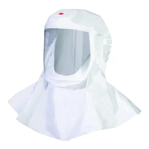 [MMM-S-433S-5] 3M™ Versaflo™ Air Purifying Respirator Hood Integrated Head Suspension Pull On Closure Small / Medium White