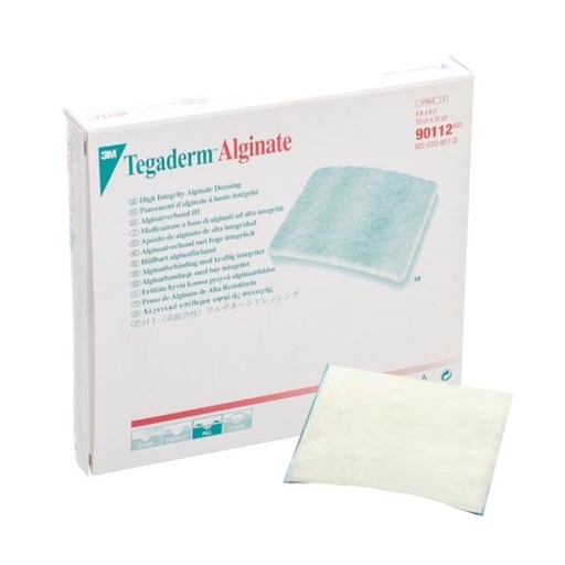 [MMM-90112] Alginate Dressing 3M™ Tegaderm™ High Integrity 4 X 4 Inch Square Calcium Alginate Sterile