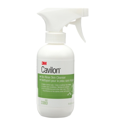 [MMM-3380] Rinse-Free Cleanser 3M™ Cavilon™ Liquid 8 oz. Pump Bottle Floral Scent