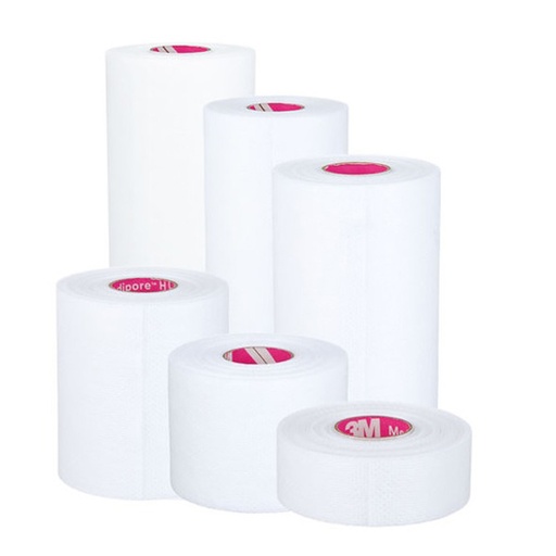 [MMM-2866S] Medical Tape 3M™ Medipore™ H Perforated Soft Cloth 6 Inch X 2 Yard White NonSterile