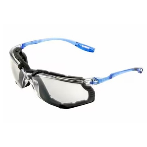 [MMM-11872-00000-20] Safety Glasses 3M™ Virtua™ Sport CCS Wraparound Antifog / Anti-scratch Coating Clear Polycarbonate Lens Blue / Transparent Frame Over Ear One Size Fits Most